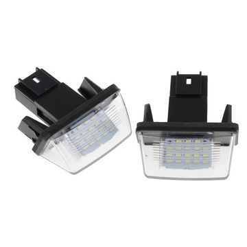 ie led do rejestracji dla Citroen C3 C4 C5 C6 Saxo