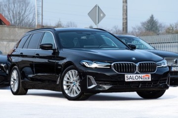BMW Seria 5 G30-G31 Touring Plug-In 2.0 530e 292KM 2022 BMW 530e 292ps Luxury HUD Lasery 360° ACC 4xKlima Skóra HiFi Blis Keyles 18, zdjęcie 38