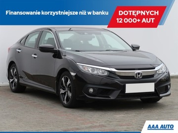 Honda Civic X Sedan 4d 1.5 VTEC Turbo 182KM 2017 Honda Civic 1.5 VTEC, Salon Polska, Serwis ASO