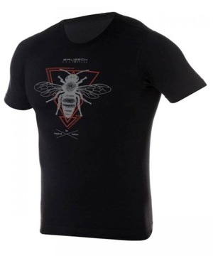 Brubeck Active Wool | BLACK/WASP- Rozmiar M