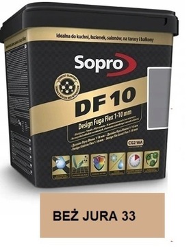 SOPRO fuga DF10 1064/5kg BEŻ JURA 33