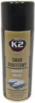 K2 smar grafitowy 400ml spray