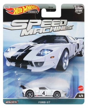 HOT WHEELS PREMIUM 1:64 FORD GT Speed Machines