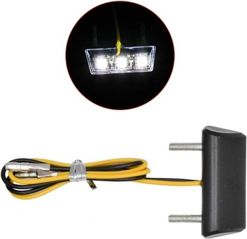 СВЕТОДИОДНАЯ ПОДСВЕТКА НОМЕРНОГО ЗНАКА МОТОЦИКЛА