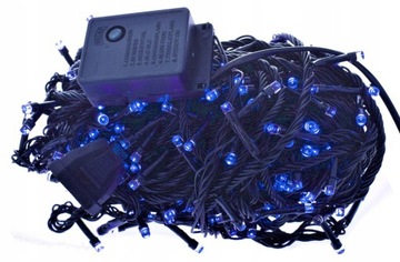 РОЖДЕСТВЕНСКИЕ ОГНИ 100LED СИНИЕ НАРУЖНЫЕ/ИНТЕРЬЕРНЫЕ