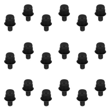 20 SZT. PLASTIKOWE ZATRZASKI / KLIPSY DO MONTAŻU MASKOWNICY / SIATKI GŁOŚNIKA