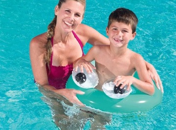 Детский круг с глазками 61 см для плавания Bestway