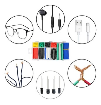 ФУТБОЛКА ТЕРМОУСАДОЧНЫЕ СТОЛЫ ТРУБКИ КРЫШКИ НАБОР ТЕРМОУСАДОЧНЫХ ТРУБОК