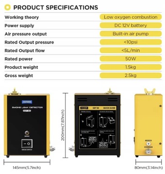 Autool РАЗРЫВНАЯ МАШИНА + встроенный НАСОС + КОНУС + МАНОМЕР + БЕСПЛАТНЫЙ комплект ЗАГЛУШЕК!