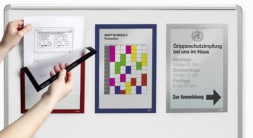 DURAFRAME A4 МАГНИТНАЯ РАМКА СЕРЕБРЯНАЯ