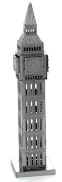 Металлическая Земля Башня Биг Бен 3D Металлическая Модель