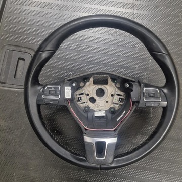 SHARAN 7N GOLF VI PASSAT CC B7 VOLANT MULTIFUNKČNÍ KŮŽE 3C8419091BE
