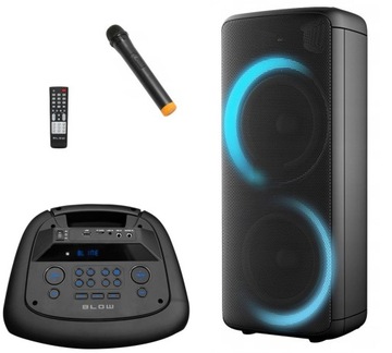 KOLUMNA GŁOŚNIK BLUETOOTH RADIO FM USB MP3 KARAOKE