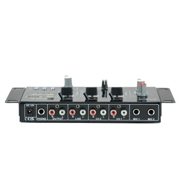 Компактный 4-канальный микшер с USB BT DJ