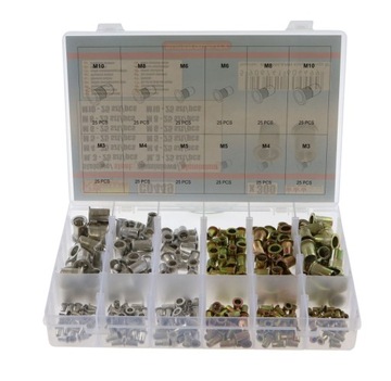 ЗАКЛЕПКА-ГАЙКА 440мм ДЛЯ ЗАКЛЕПКИ + ЗАКЛЕПКА-ГАЙКИ