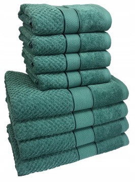 НАБОР БАННЫХ ПОЛОТЕНЦИЙ 8 ШТ. В ПОДАРОК