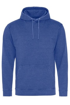 Modna wygodna bluza HOODIE kangurka z kapturem i kieszenią efekt sprania S