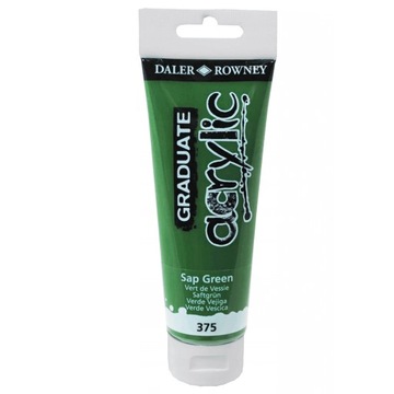 Farba akrylowa Rowney GRADUATE Sap Green 375