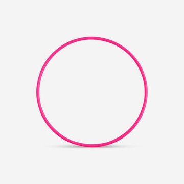 Obręcz do gimnastyki artystycznej 65 cm