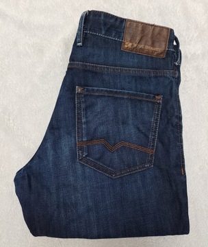 Spodnie jeans męskie Hugo Boss Orange Barcelona 34/30 granatowe