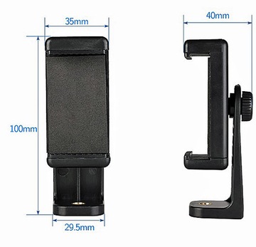 РЕГУЛИРУЕМАЯ ПОВОРОТНАЯ РУЧКА ДЛЯ УСТАНОВКИ ТЕЛЕФОНА ВЕРТИКАЛЬНО ГОРИЗОНТАЛЬНО 360 ГРАДУСОВ 1/4