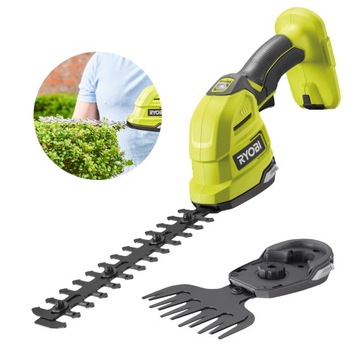 АККУМУЛЯТОРНЫЕ НОЖНИЦЫ RYOBI ДЛЯ КУСТА, ИЗГОРОДЫ, ТРАВЫ, 18 В RY18GSA-0 ONEPLUS