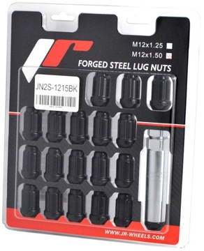 Japan Racing nakrętki kuta stal JN2 12x1,25 Black