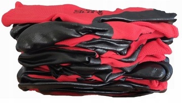 RĘKAWICE Rękawiczki Robocze LATEX r.7 op.10 PAR