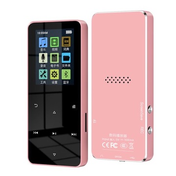Odtwarzacz MP3/MP4 128GB z FM Nagrywanie głosu