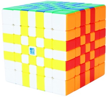 НАБОР МАГНИТНЫХ КУБИКОВ MoYu 7x7x7 7M Магнитный + ПОДСТАВКА RUBIX