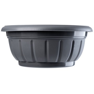 DONICZKA OSŁONKA MISA CMENTARZ GRÓB KWIATY PLASTIKOWA CMENTARNA 26cm 2szt