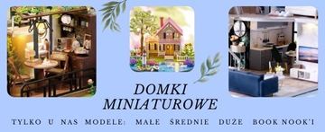 Miniaturowy domek DIY Zielone Wzgórze Ani Prezent kreatywny Do złożenia