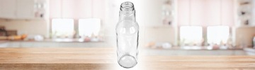 Butelka szklana butelki 750 ml + wieczko fi43 zestaw 10 szt.