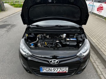 Hyundai i20 I Hatchback 5d Facelifting 1.2 DOHC 85KM 2014 Hyundai i20 KLIMATYZACJA CENTRALNY ZAMEK EL.SZYBY KOMPUTER SERWISOWANY GWA, zdjęcie 18