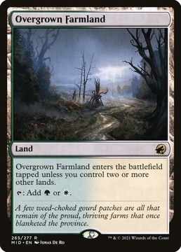 Karta Magic: The Gathering Overgrown Farmland MID