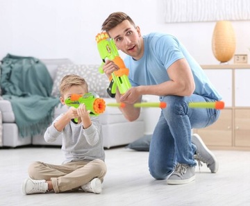 ПИСТОЛЕТ WEAPON Strike BLASTER FOAM ARROW 12ШТ ДЛЯ ДЕТСКИХ ИГРОВ