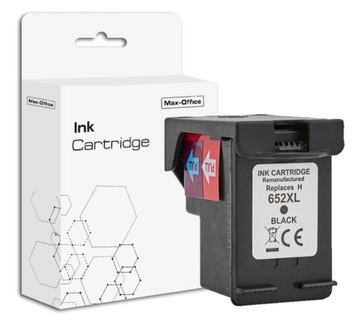 TUSZ ZAMIENNY DO HP 652XL BLACK F6V24AE CZARNY 2135 3635 3835