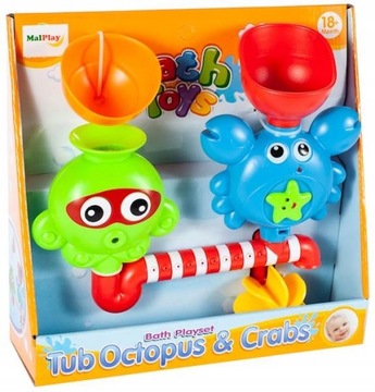 Zabawka do kąpieli Ośmiorniczka i Krab