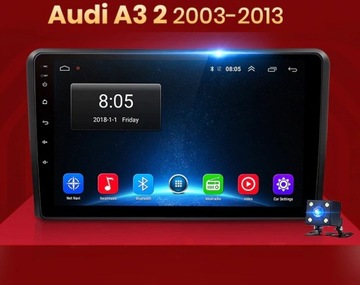 Radio Android 12 2/32Gb GPS AUDI A3 2 Wifi PL
