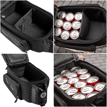 СУМКА ДЛЯ ВЕЛОСИПЕДА СУМКА + ЧЕХОЛ ВОДОНЕПРОНИЦАЕМЫЙ VAYOX