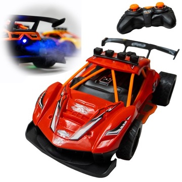 AUTO SAMOCHÓD ZDALNIE STEROWANE LED DYM PILOT NOWY MODEL AUTKO RC PARA