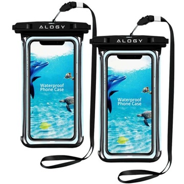 ETUI x2 ALOGY WODOODPORNE IPX8 TELEFON BASEN KAJAK