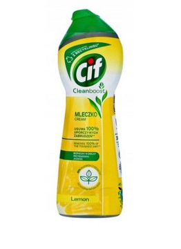 CIF MLECZKO DO CZYSZCZENIA LEMON 300G