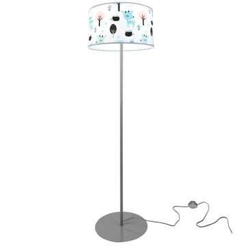 LAMPA STOJĄCA LOFT DZIECIĘCA ABAŻUR WZÓR LED