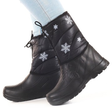 Женский зимний снег для водных вод