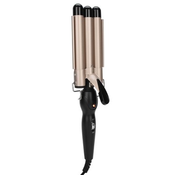 3 Barrel Curling Iron Wand Regulowana lokówka do
