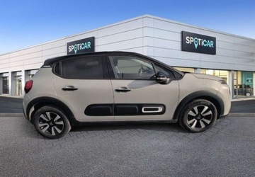 Citroen C3 III Hatchback Facelifting 1.2 PureTech 83KM 2023 Citroen C3 1.2 PureTech Shine SalonPL FVat Zadbany Niski Przebieg Od Reki, zdjęcie 3