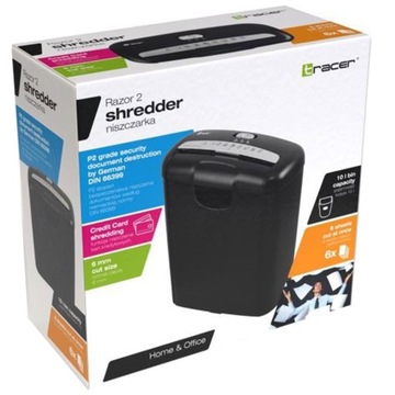 Razor 2 TRACER SHREDDER ДОМАШНИЙ ОФИС GDPR 10л ТИХИЙ