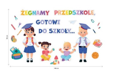 УКРАШЕНИЕ К КОНЦУ ГОДА - МЫ ПРОЩАЕМСЯ С ДЕТСКИМ САДОМ, ГОТОВЫ К ШКОЛЕ... - БОЛЬШОЙ