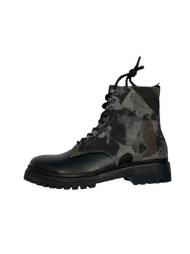 Steve Madden Omega Black 43 мужские ботильоны